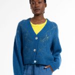 ajour strickjacke
