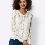 ajour strickjacke