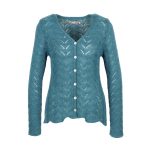 ajour strickjacke