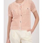 ajour strickjacke