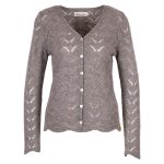 ajour strickjacke
