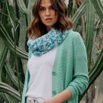 ajour strickjacke