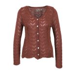ajour strickjacke