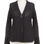 ajour strickjacke