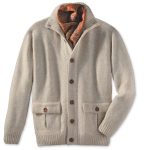 alpaka strickjacke