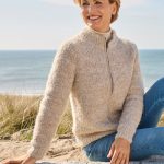 alpaka strickjacke