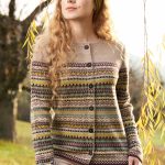 alpaka strickjacke