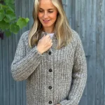 alpaka strickjacke