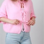 cardigan mit schleife