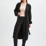 damen lange strickjacke