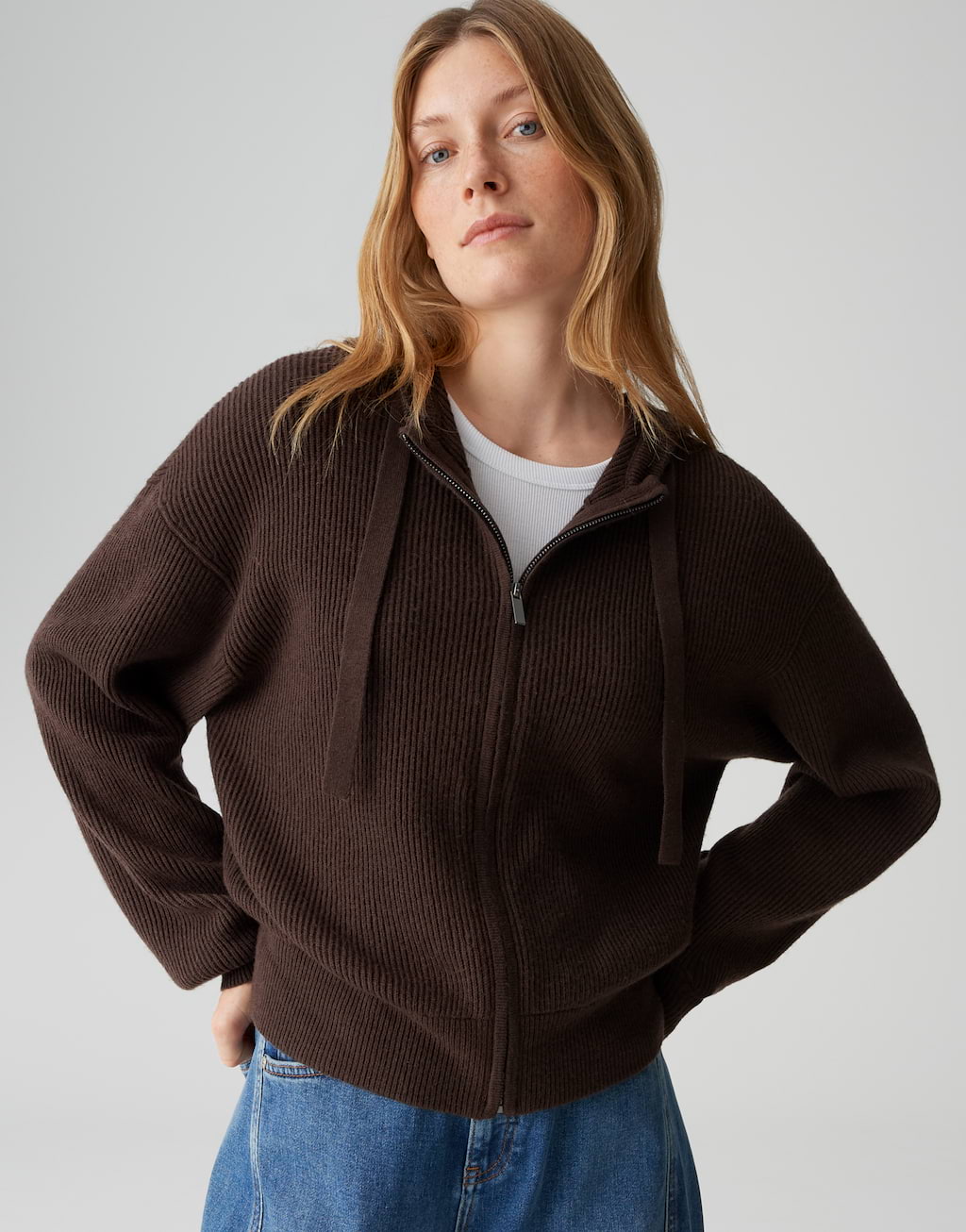 damen-strickjacke-braun-129rmx-1.jpg damen strickjacke braun – Bild 1