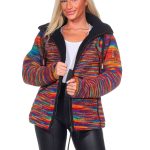 damen strickjacke bunt