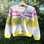 damen strickjacke bunt