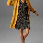 damen strickjacke gelb