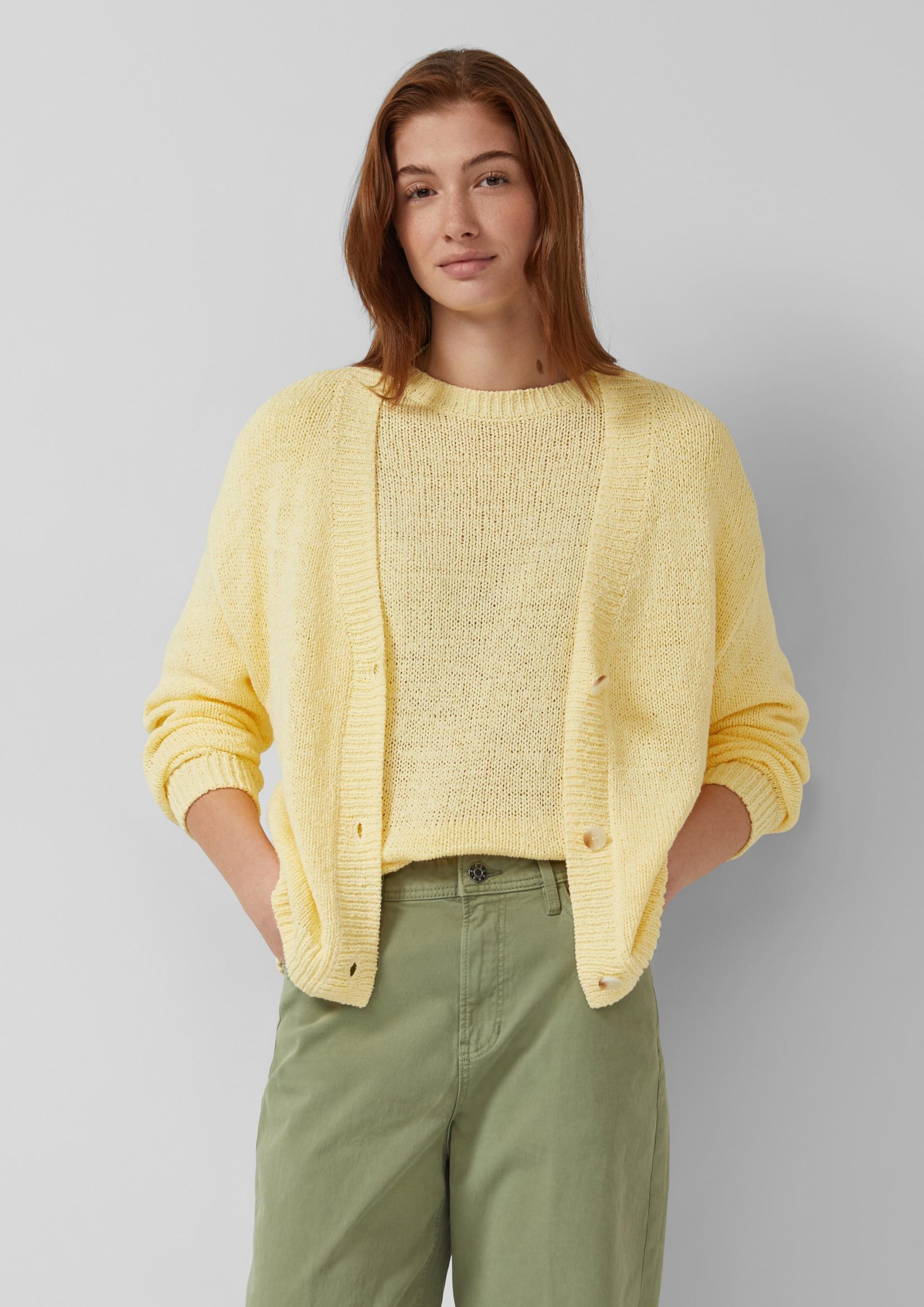 damen-strickjacke-gelb-136kav-1.jpg damen strickjacke gelb – Bild 1
