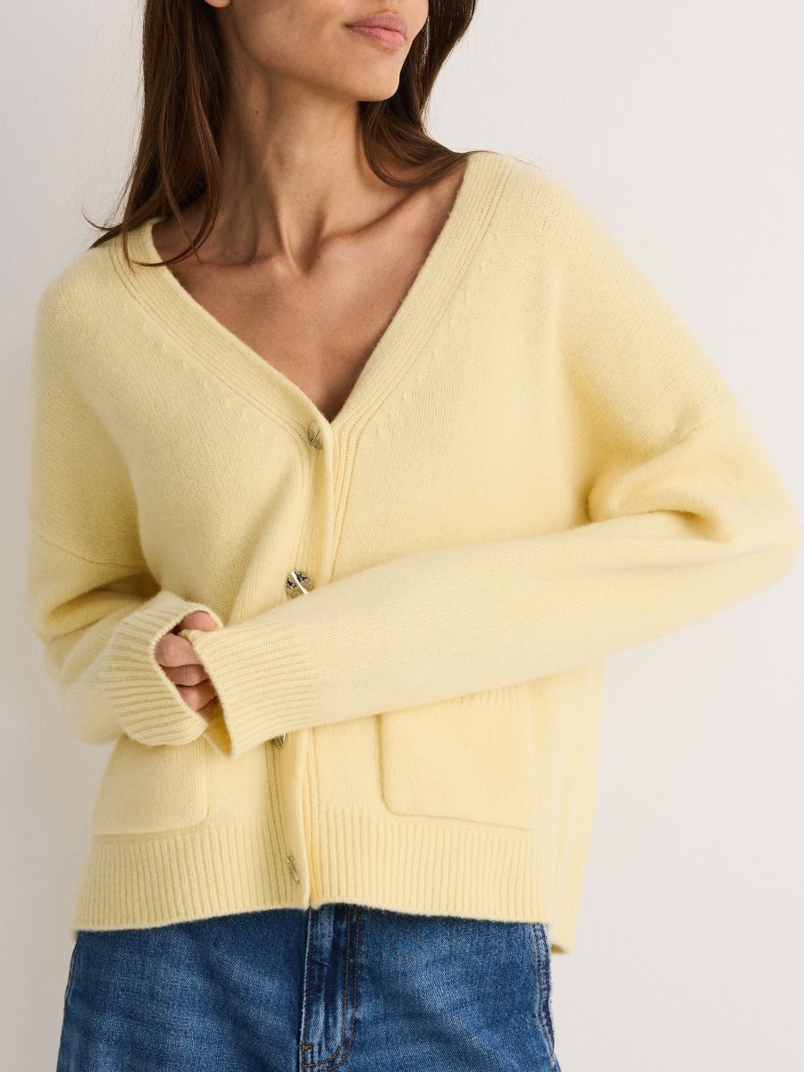 damen-strickjacke-gelb-999kty-1.jpg damen strickjacke gelb – Bild 1