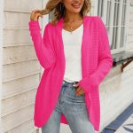 dicke strickjacke damen