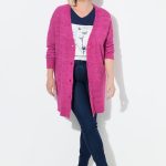 dicke strickjacke damen