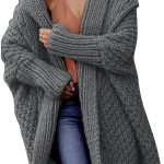 dicke strickjacke damen