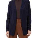 dunkelblaue damen strickjacke