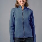 dunkelblaue damen strickjacke