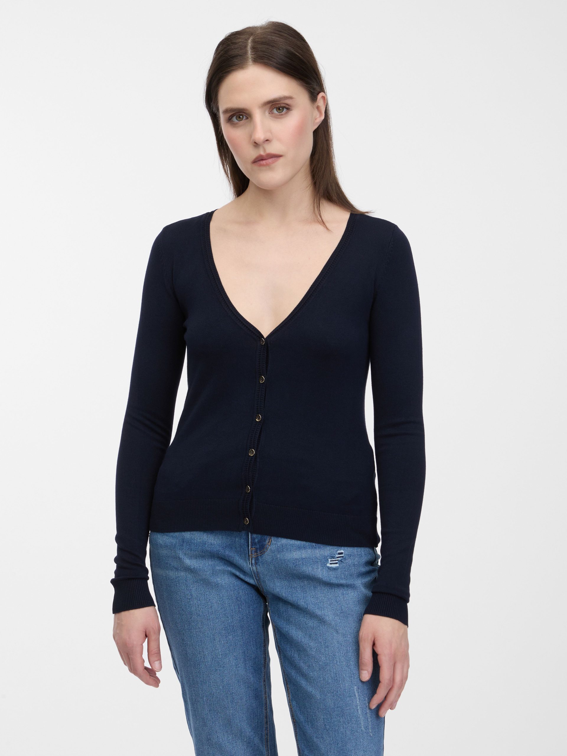 dunkelblaue-damen-strickjacke-675alc-1.jpg dunkelblaue damen strickjacke – Bild 1