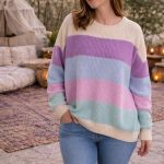 gestreifter pullover damen