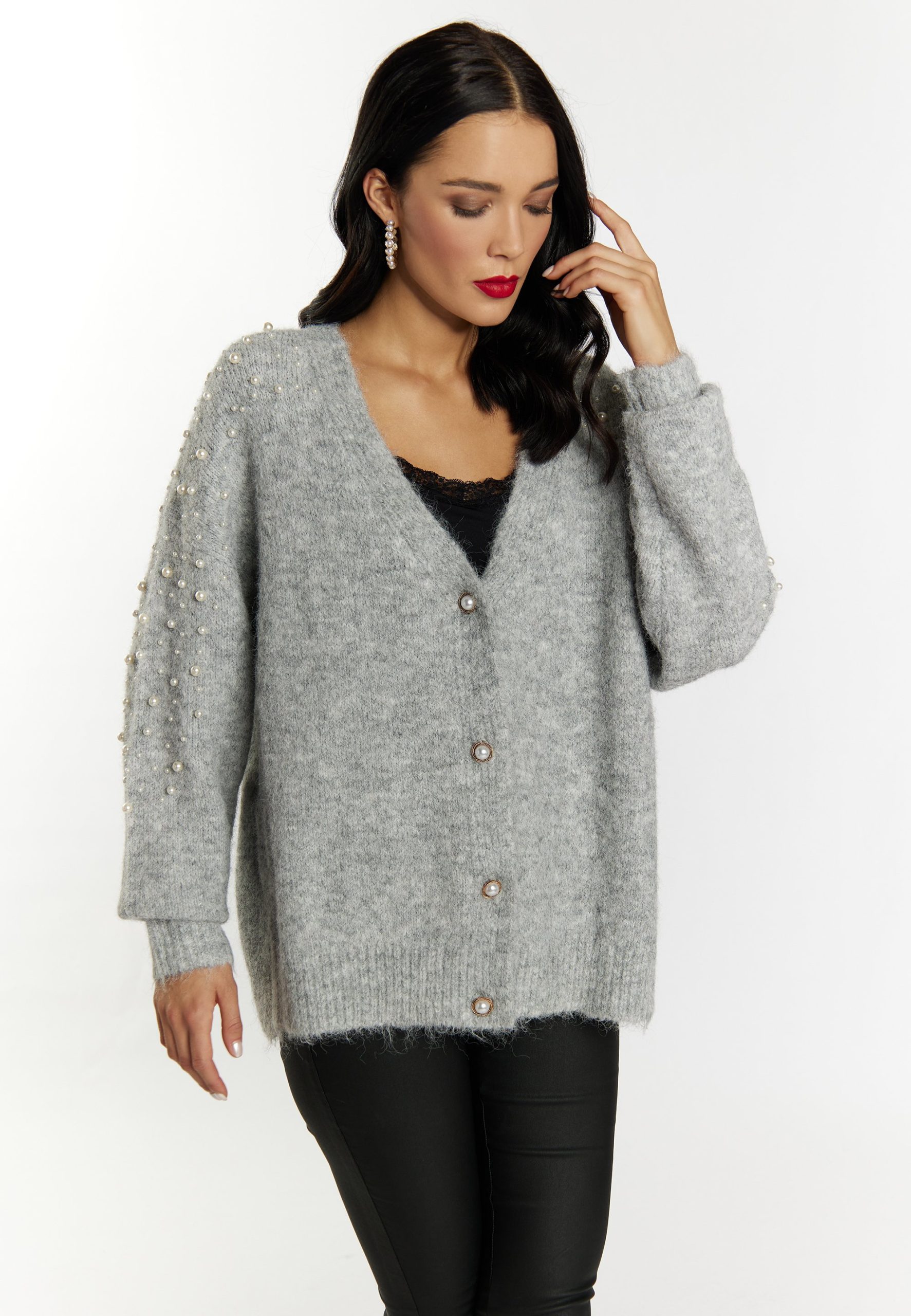 graue-damen-strickjacke-151lod-1.jpg graue damen strickjacke – Bild 1