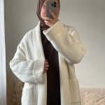grobstrick cardigan