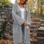 grobstrick cardigan