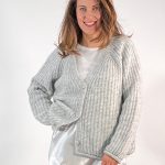 grobstrick cardigan