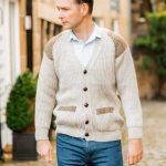 grobstrick cardigan