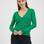 grüne damen strickjacke