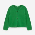 grüne damen strickjacke