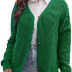 grüne damen strickjacke
