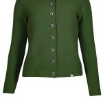 grüne damen strickjacke