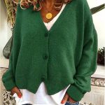 grüne damen strickjacke