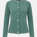 grüne damen strickjacke