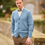 herren strickjacke mit knöpfen