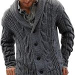 herren strickjacke mit knöpfen