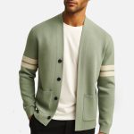 herren strickjacke mit knöpfen