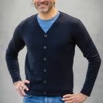 herren strickjacke mit knöpfen