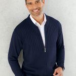 hochwertige strickjacken herren
