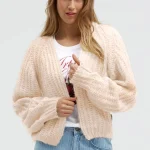 kurz strickjacke