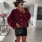 kurz strickjacke