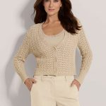 kurz strickjacke