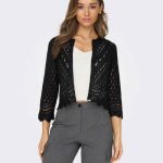 kurze damen strickjacke