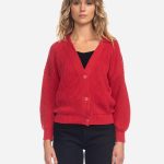 kurze damen strickjacke