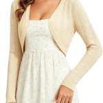 kurze strickjacke für kleid