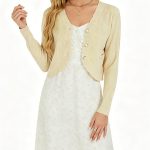 kurze strickjacke für kleid